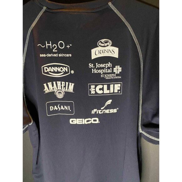 Disneyland 2012 1/2 Marathon Running Champion Double Dry Mens XL Jersey - Picture 4 of 7